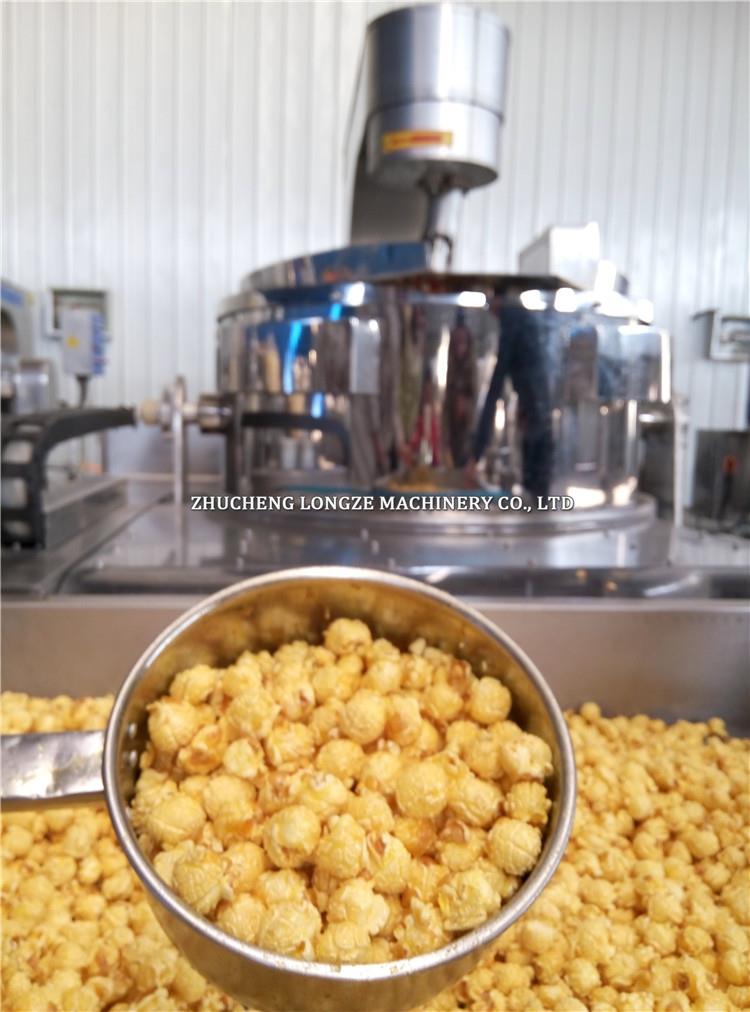 Big Capacity Commercial Caramel Flavors Electric Induction Popcorn Making Machines