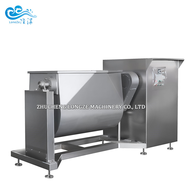 Vacuum Horizontal Cooking Mixer Machine