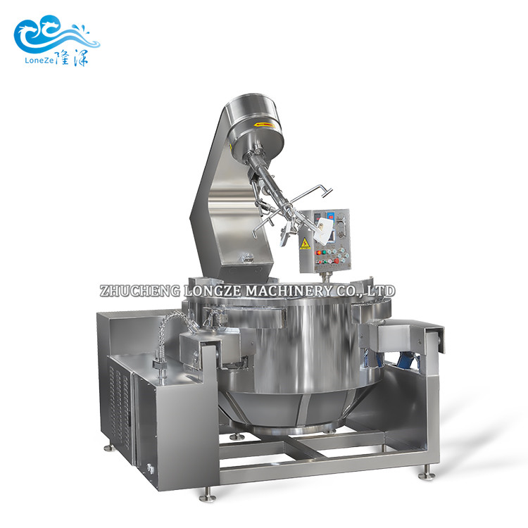 Electric Sweet Caramel Sauce Cooling Mixer Machine