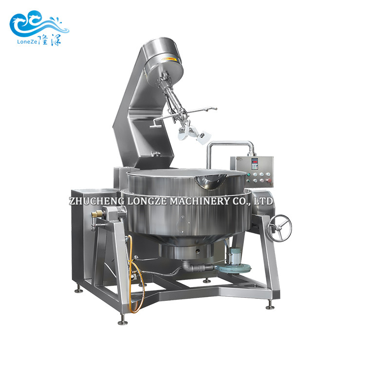 Semi-Automatic Cooking Mixer Machine For Bean Paste