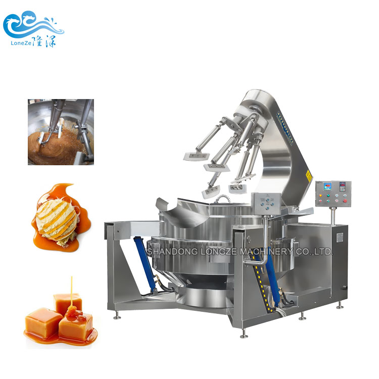 Sugar Industrial Cooking Kettle/Tilting Cooking Mixer Machine Cooking Pot