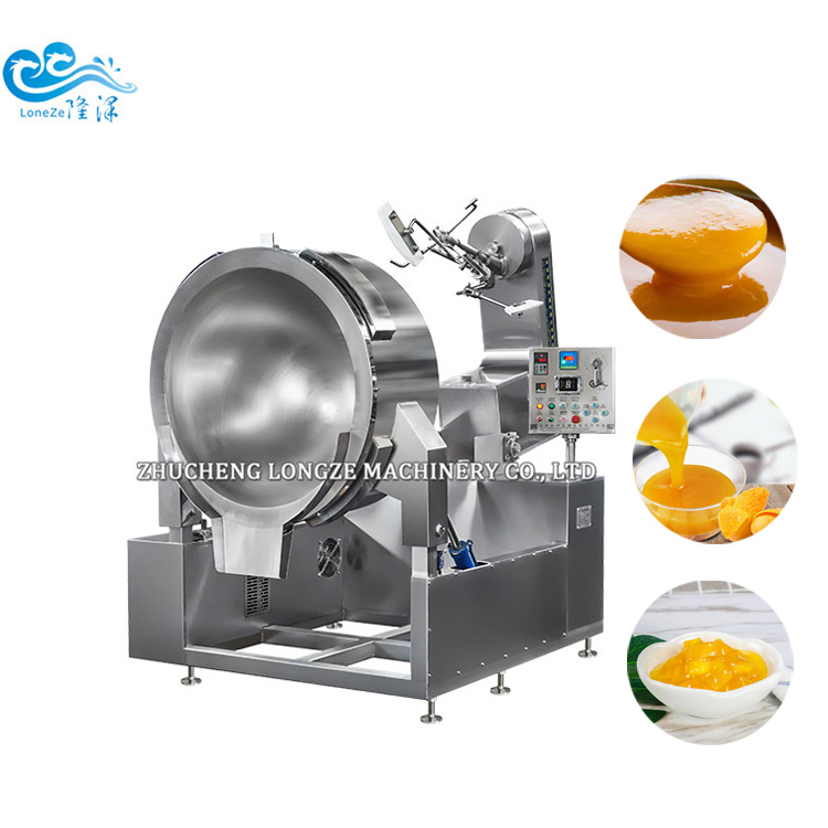 Large Industrial Cooking Mixer Machine With Stirring Cook 50kg Of Eggs In 6 Minutes