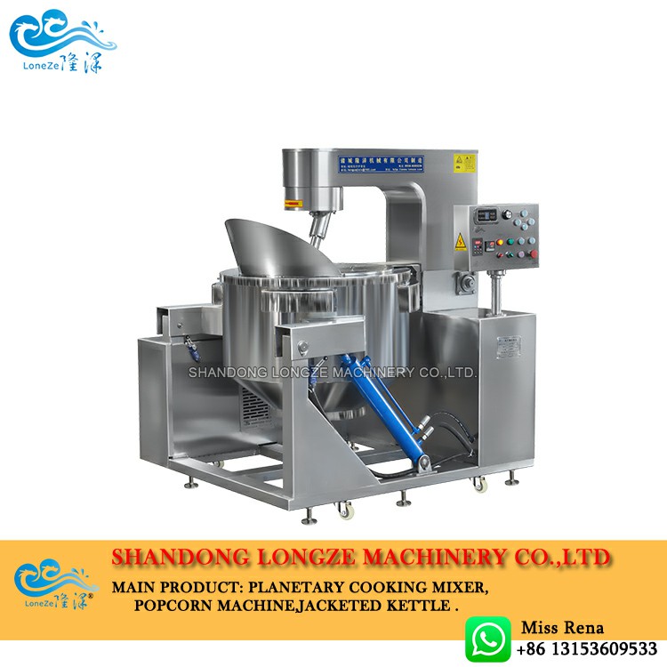 Caramel Mushroom Popcorn Popper Kettle|Popcorn Production Line