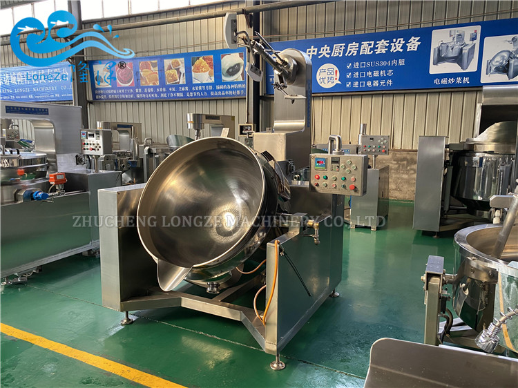 Gas-Fired Chili Sauce Cooking Mixer Manufacture