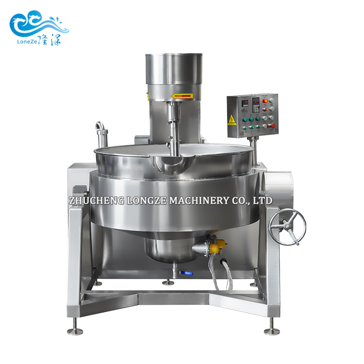 Electric Heat Oil Cooking Mixer Machine