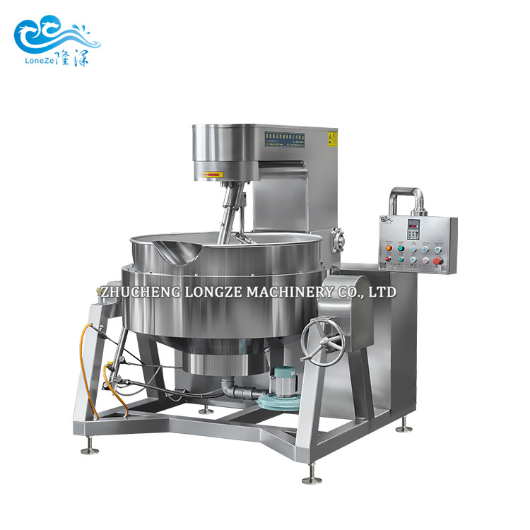 Semi-Automatic Cooking Mixer Machine For Bean Paste