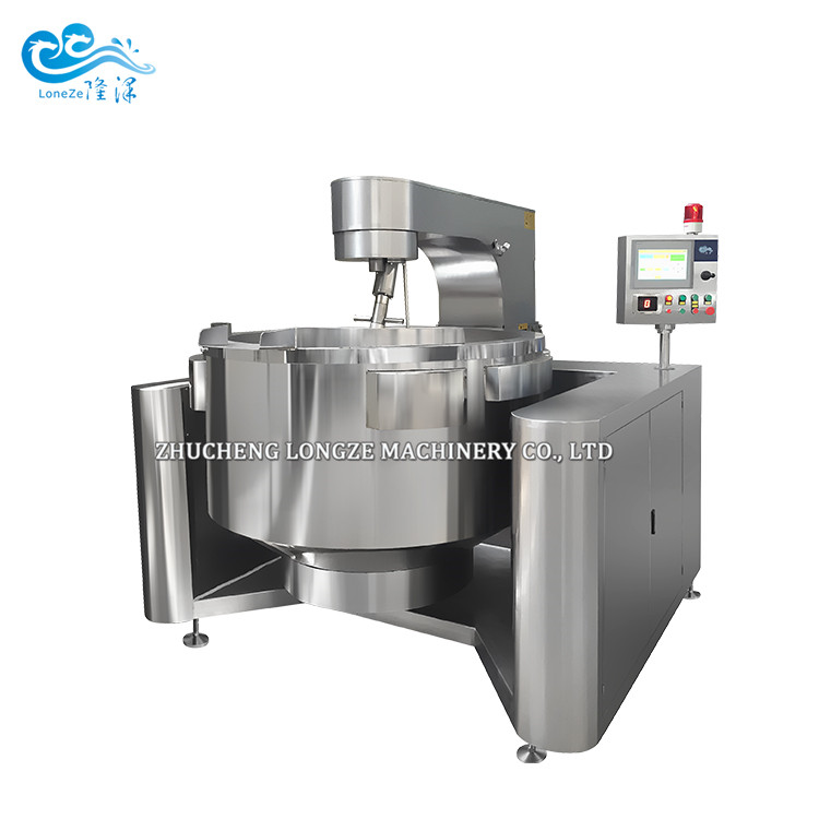 Chili Sauce Electromagnetic Cooking Mixer Machine