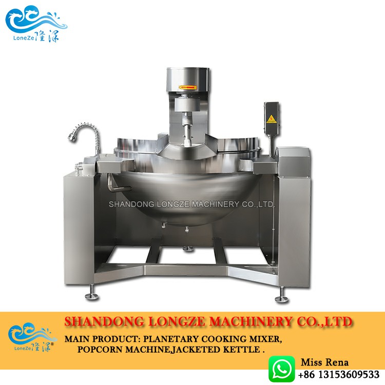 Industrial sauce paste cooking mixers machine is an advanced cooking system for making gravies, curries, saute vegetables, sweets, stir-frying, and various foodstuffs which involve cooking and mixing functions. 