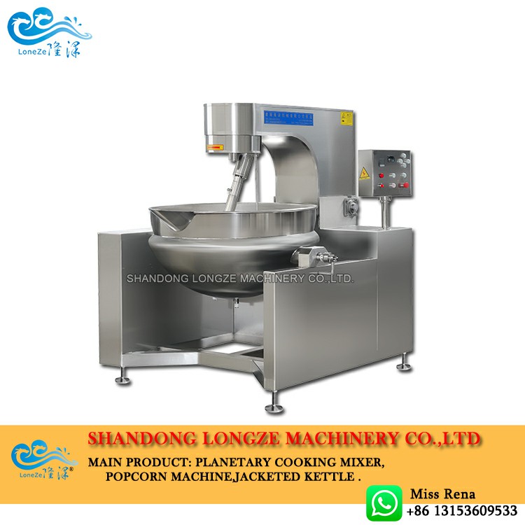 Industrial sauce paste cooking mixers machine is an advanced cooking system for making gravies, curries, saute vegetables, sweets, stir-frying, and various foodstuffs which involve cooking and mixing functions. 