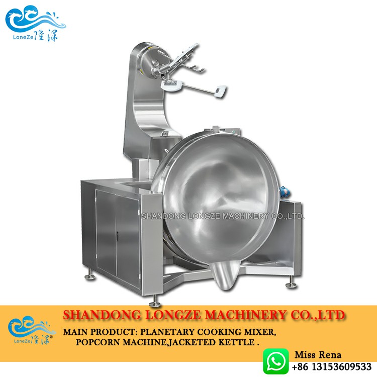 Industrial sauce paste cooking mixers machine is an advanced cooking system for making gravies, curries, saute vegetables, sweets, stir-frying, and various foodstuffs which involve cooking and mixing functions. 