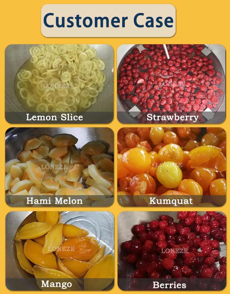 Candied Fruit Vacuum Dipping Sugar Infiltrating Sugar Pot