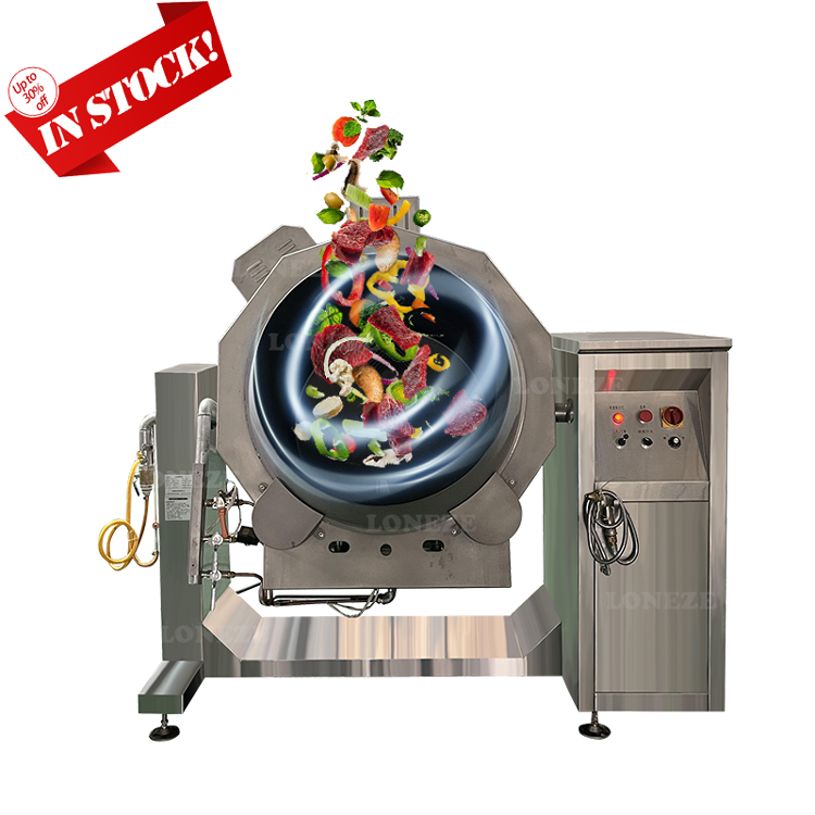 Chinese Stir-Fry Machine，Drum Cooking Machine