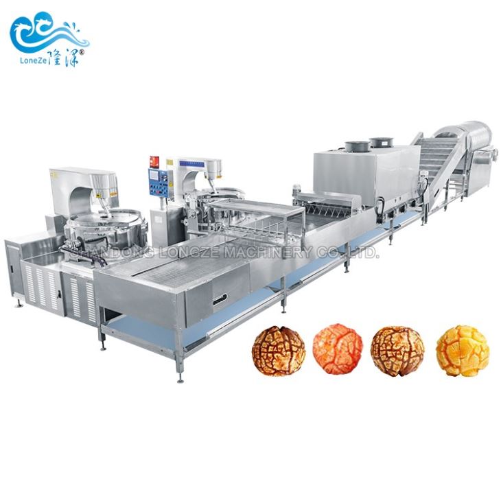 Ball Shape Popcorn Machine Production Line