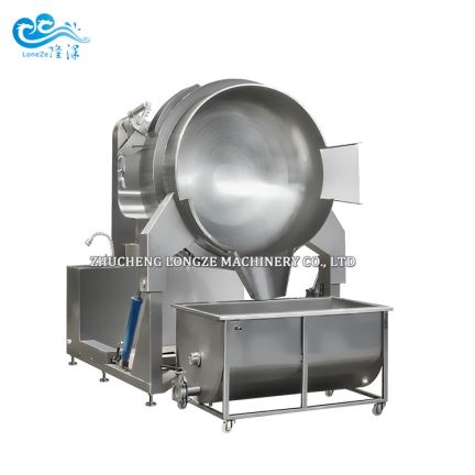 automatic electromagnetic sauce cooking mixer machine