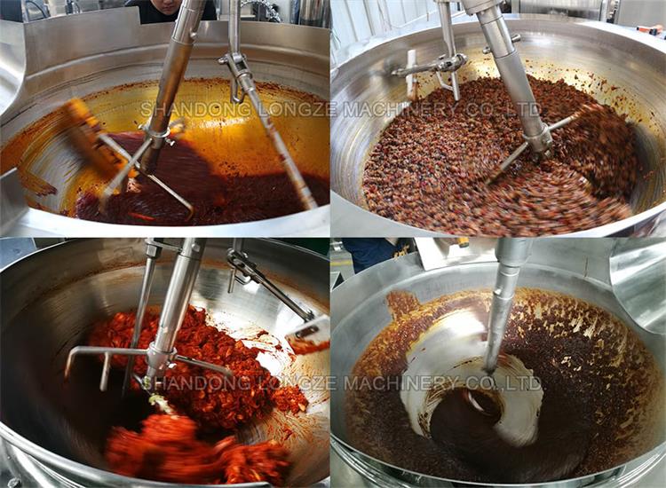 Industrial Large Stainless Steel Jams/toffee/caramel/chocolate Cooking Mixer Machine