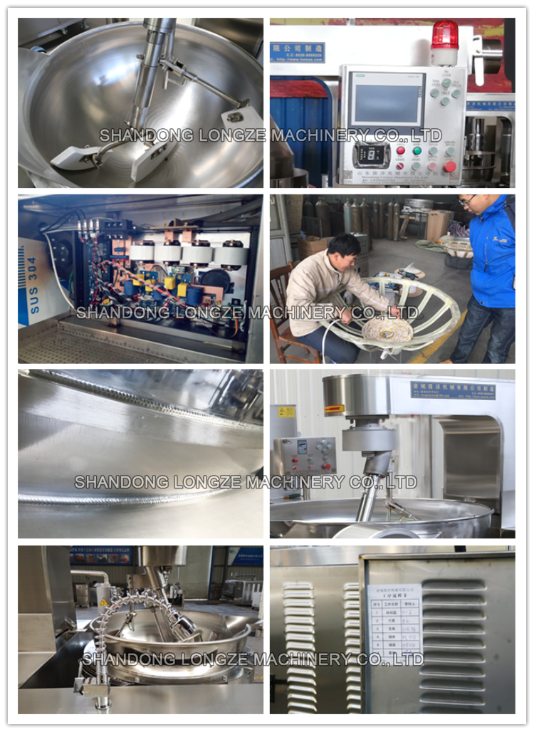 Chili Sauce Processing Equipment,Chili Sauce cooking mixer machine