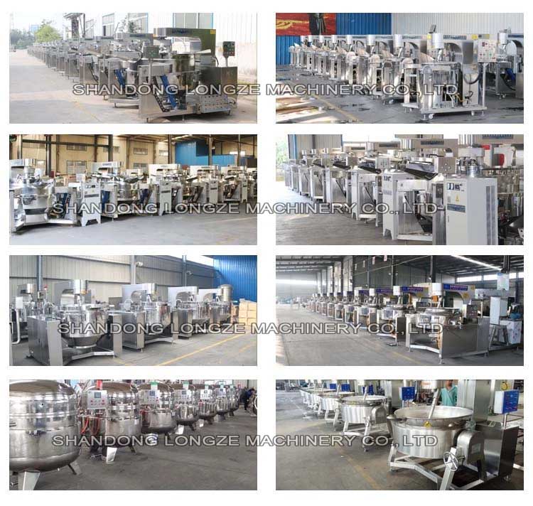 Electric Thermal Oil Cooking Mixer For Bean Paste