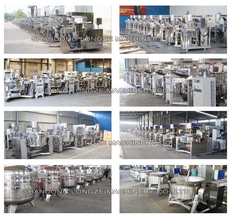 industrial cooking mixer machine,Sauce processing equipment