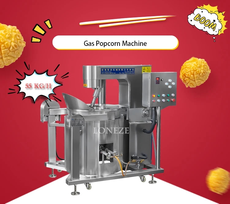 gas popcorn machine