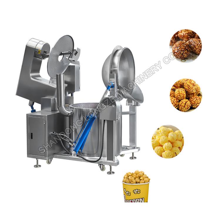 Top Quality Flavored Popcorn Machine With Caramel Machine Make Pop Corn Easy