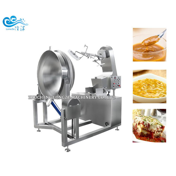 Jam Cooking Jacketed Kettle Price/Cooking Mixer Machine With High Quality